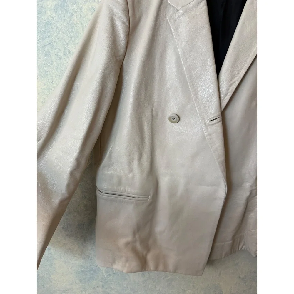 RHUDE Spring 2022 Runway Leather Jacket Mens